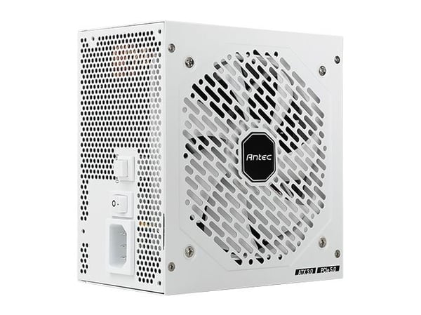 Antec Neo Eco NE1000G M - Strømforsyning (intern) - ATX12V 3.0 - 80 PLUS Gold - AC 100-240 V - 1000 watt - aktiv PFC - Europa - hvit