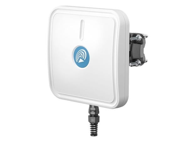 QuWireless QuMax Omni for TCR100, 2x Antenna LTE (AT100MO), 6 dBi, 0.694-0.96/1.7-2.2/2.5-2.7 GHz, 4 / 6 dBi, 50 O, 360°, 25°