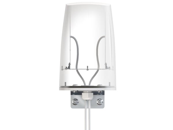 QuWireless AO5G2-G, 4,5 dBi, 0.617-0.96/1.7-2.7/3.3-4.7/5.2-6 GHz, 2 / 4,5 dBi, 50 O, 360°, 35°