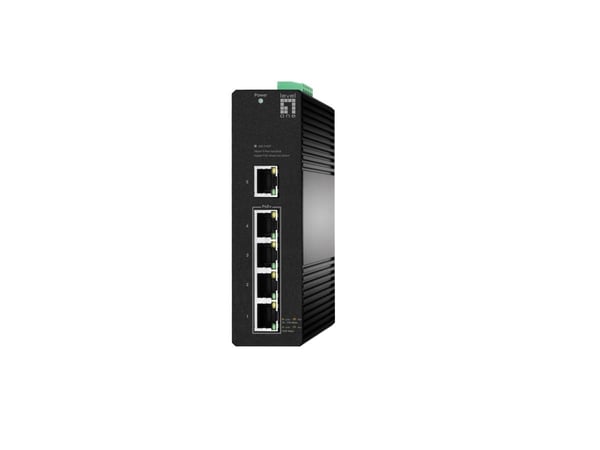 LevelOne IGS-2105P, Hallittu, L2, Gigabit Ethernet (10/100/1000), Täysin kaksipuolinen, Power over Ethernet -tuki