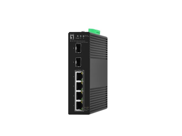 LevelOne IGS-2106P, Hallittu, L2, Gigabit Ethernet (10/100/1000), Täysin kaksipuolinen, Power over Ethernet -tuki
