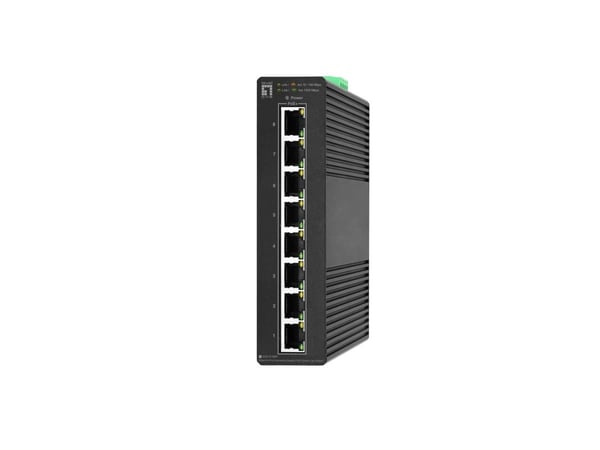 LevelOne IGS-2108P, hanterad, L2, Gigabit Ethernet (10/100/1000), Full duplex, Strömförsörjning via Ethernet (PoE) stöd