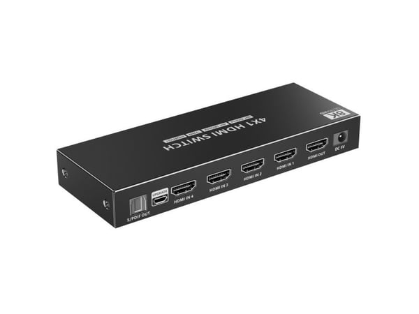Techly IDATA-HDMI-2148KT, HDMI, Micro-USB, Lajittelu, 7680 x 4320 pikseliä, 8K Ultra HD, Dolby Vision