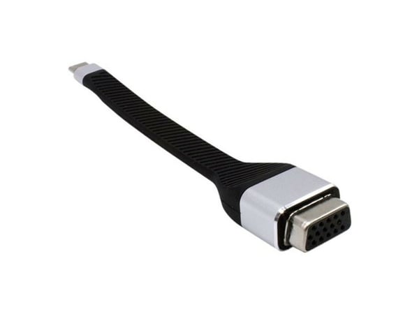Techly ICOC-USBC-VGA, 0,12 m, USB Type-C, VGA (D-Sub), Hankjønn, Hunkjønn, Rett