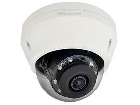LevelOne FCS-3306, IP-sikkerhetskamera, Inne & Ute, Koblet med ledninger (ikke trådløs), CF/FCC/UL, Tak/Vegg, Hvit