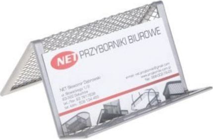 NET Käyntikortin haltija Z902 hopea mesh
