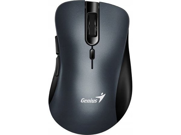 Bevielė pelė, Genius Ergo 8100S, metallinen pallo, optinen, 1600DPI