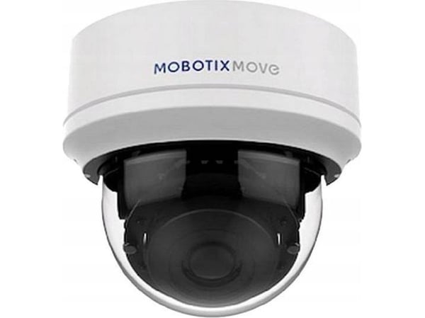 Mobotix Move, IP-sikkerhetskamera, Inne & Ute, Koblet med ledninger (ikke trådløs), Tak, Sort, Hvit, Kuppel