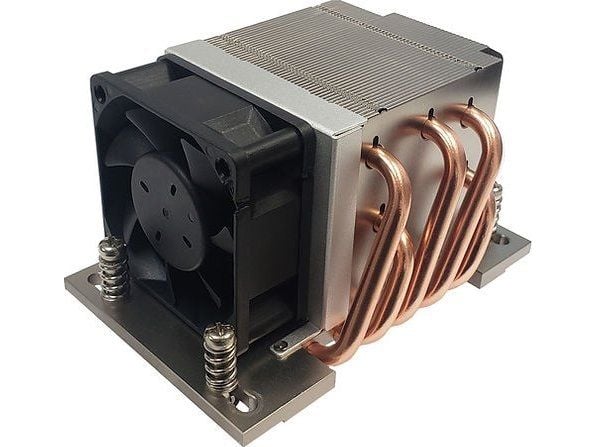 Dynatron A54, luftkylare, 6 cm, 2300 rpm, 11000 rpm, 59,8 dB, 58,31 kubikfot/min.