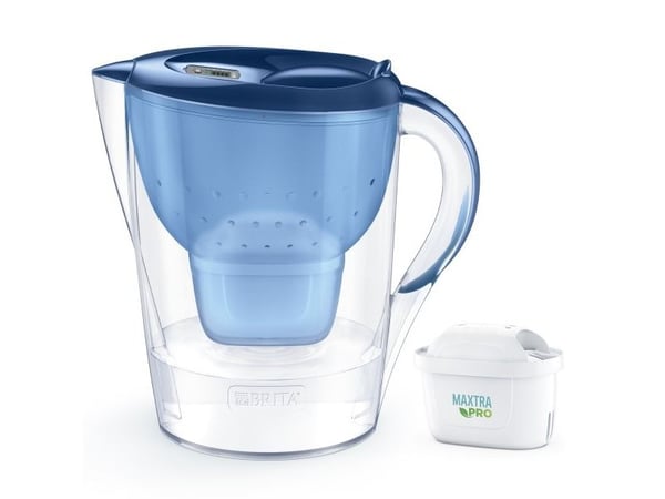 Brita vannfilterkanne Marella XL Memo, volum 3,5 l, Maxtra Pro, blå (1052778)