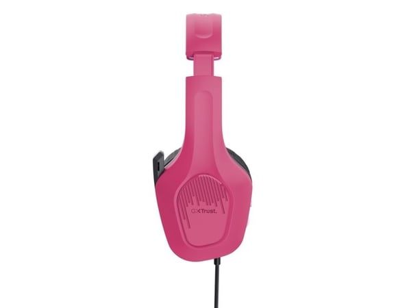 Trust GXT 415P Zirox - Hodesett - full størrelse - kablet - 3,5 mm jakk - rosa