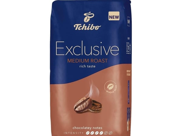 Tchibo Exclusive Medium Roast kaffebønner 1 kg