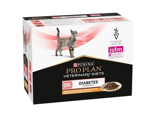 Purina Pro Plan Vet Feline DM våtfoder katt kyckling 850 g