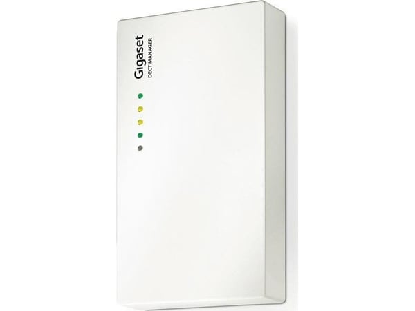 Gigaset N720 DM Pro - Trådløs VoIP-telefonbasisstasjon - DECT\GAP - SIP - polarhvit