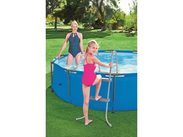 Bestway 58430, Stige, Blå, Hvit, Metall, Plast, 840 mm, 5,6 kg, Boks
