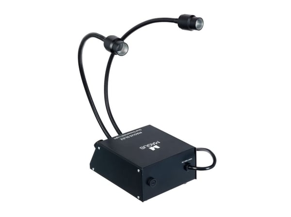 MAGUS LED DGL2 dubbel gås hals-lampa
