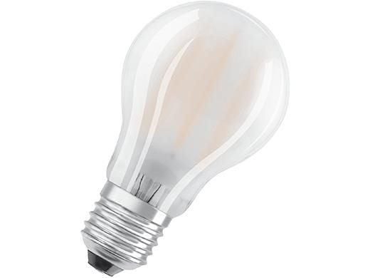 OSRAM LED STAR - LED-filamentlyspære - form: A60 - mattslipt finish - E27 - 7.5 W (ekvivalent 75 W) - klasse D - kjølilg hvitt lys - 4000 K