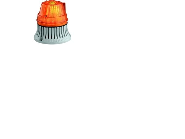 Varningslampa 24–240 V AC orange, 332N 24-240