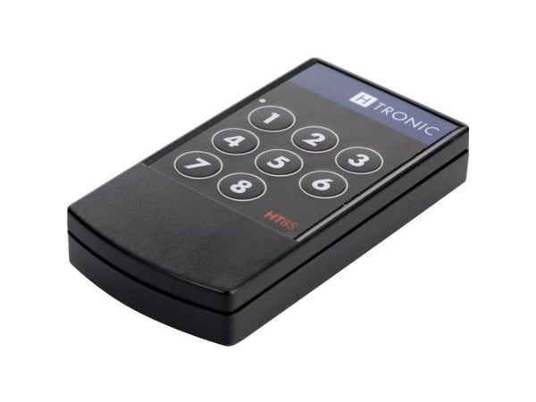 H-Tronic HT8S radiosender 8-kanals Frekvens: 868.35 / 869.05 / 869.55 MHz 3 V rekkevidde (maks i fritt terreng) 200 m