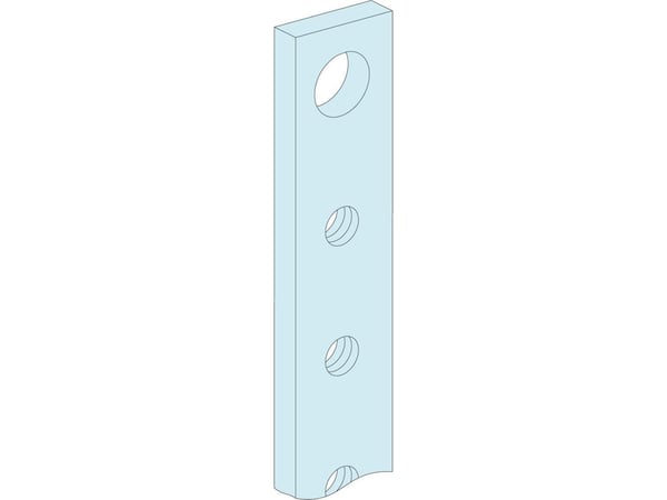 Schneider Electric Prisma Plus G kierteitetyt väylät 3/4P 250A 1000mm LVS04162 /4kpl/