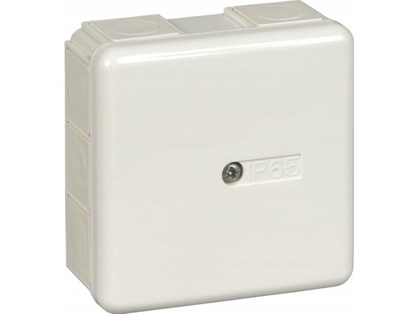 Schneider Electric tät kapsling tom n/t 87x87x39mm IP65 RAL9003 IMT34076