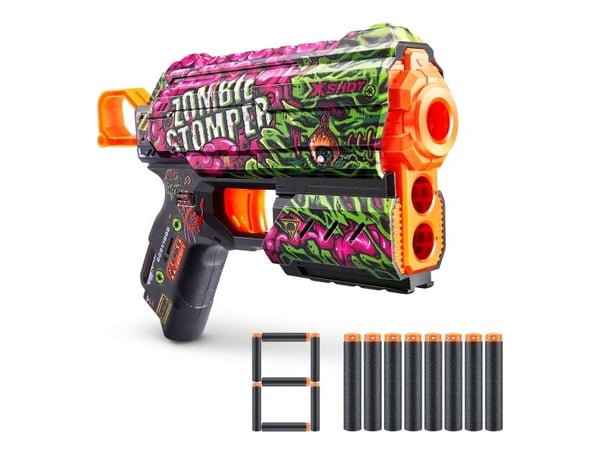 Zuru SKINS FLUX skytterampe (8 skudd) Striper