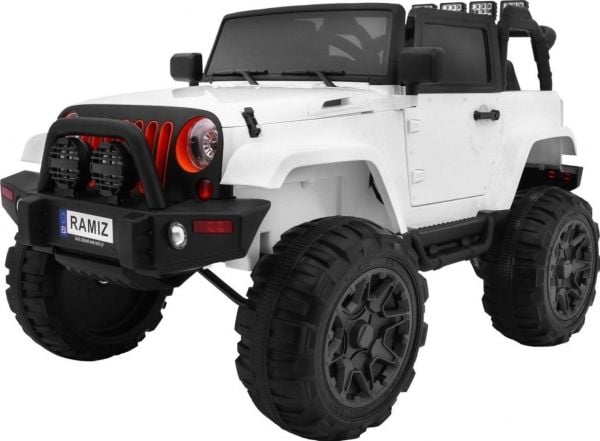 Ramiz elbil Jeep All Terrain vit