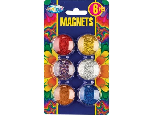 Centrum magneter 30 mm CENTRUM GLITTER 88804 (6 stk) Centrum magneter 30 mm CENTRUM GLITTER 88804 (6 stk)