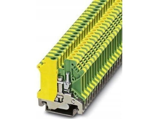 Phoenix Contact skinnkabel-/skenplint skyddsledare 4mm2 grön-gul TB 4-PE I Essential 3059980