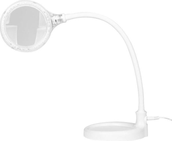 Activeshop lupe-lampe ELEGANTE 2014-2R 30 LED SMD 5D med stativ og klemme til bord