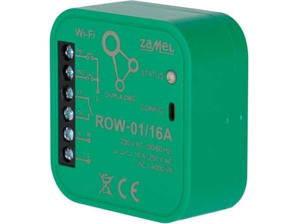 Zamel Supla - 1-kanals innebygd Wi-Fi-mottaker ROW-01/16A