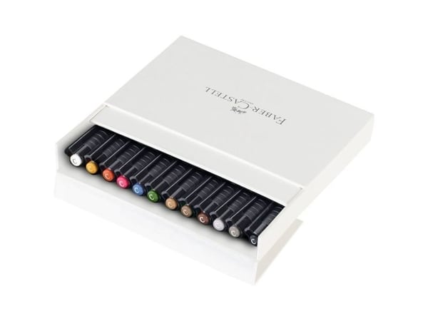 Faber-Castell Pitt Artist C 2,5 mm vit 12 st