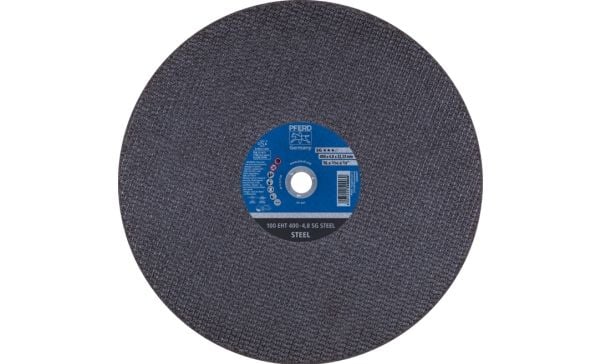 PFERD Cut-off wheels for petrol cutters SG STEEL, 40 cm, 10 stykker