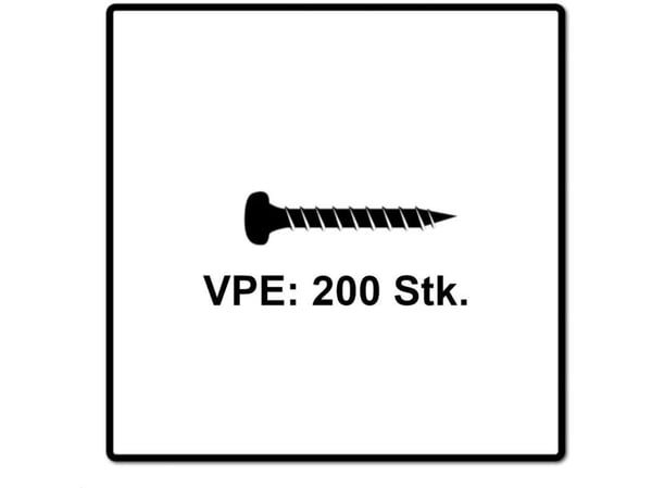 Fischer 670236, Skru, Metall, Tre, Generell nytte, Full tråd, Kuppelhode