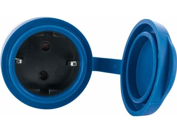 Schwaiger SOAW0044, sininen, harmaa, IP44, 230 V, 16 A, 50 Hz, 106 g