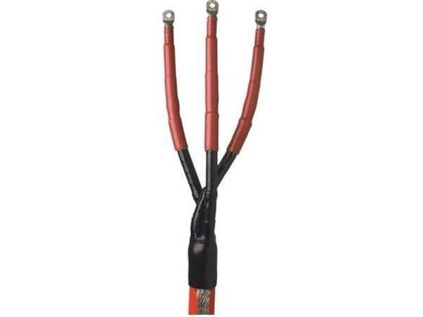 Ändavslutning 12KV för Magnefix-anläggning 3L 25 - 95mm², inkl. skruvkabelskor
