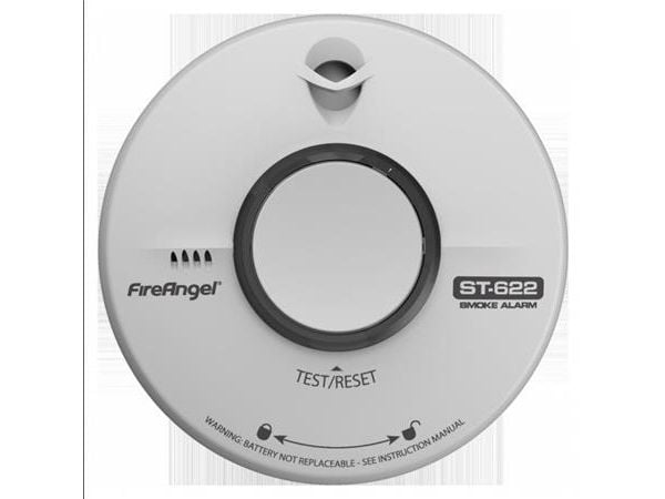 Fireangel røgalarm, inklusive 10-års batteri. ST-622