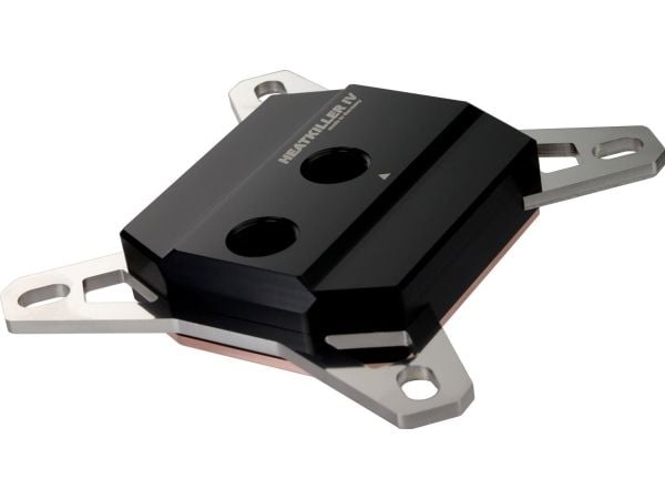 Watercool Heatkiller IV Basic, Vannblokk, Kobber, Nikkel, Rustfritt stål, Kobberfarge, Rustfritt stål, LGA 1150 (Socket H3), LGA 1151 (Socket H4), ...