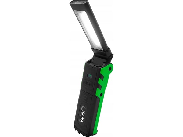 Lena Lighting oppladbar håndlampe HANDY MULTI LED 5W COB + 2x3 W LED 400Lm 608568