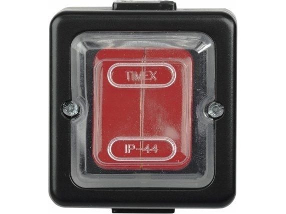 Timex LOFT painonappivalo/soitinkytkin n/t IP44 musta/punainen kumipintainen painonappi/ WNT-6/7J CZA-CZE