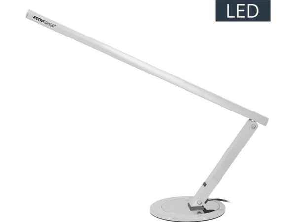 Skrivebordslampe Activeshop sølv (102182)