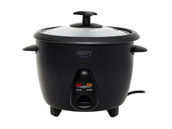 Adler Camry ryžių viryklė | CR 6419 | 400 W | 1 L | Programų skaičius 2 | Juodas
