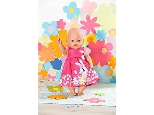 ZAPF Creation BABY born dress flowers 43cm, doll accessories (including clothes hanger)