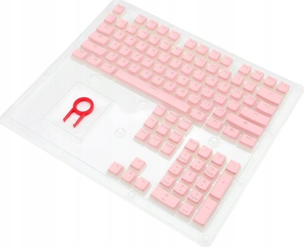 Redragon A130 PBT double-shot pink keycaps (A130 Pink)