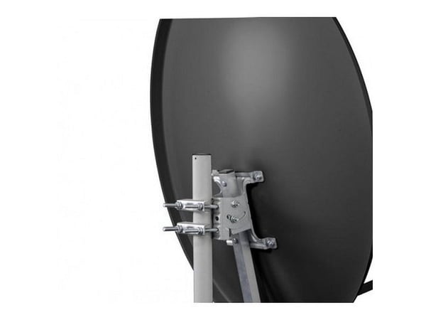 Parabolantenne CORAB COR-900SA Baldakin af stål 90 cm Grafit