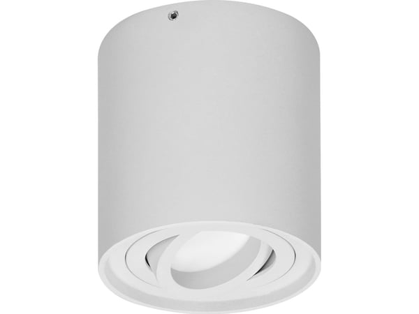 Orno CAROLIN DLR GU10 alasvalo max 35W, IP20, pyöreä, valkoinen