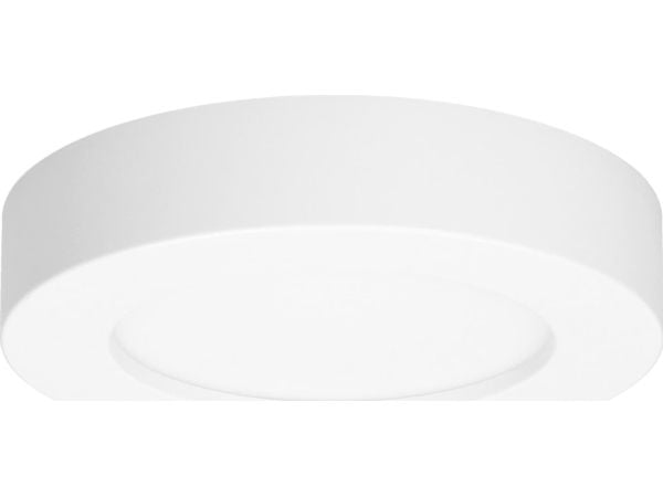 Orno CITY LED 18W, pinta-asennettava alasvalo, pyöreä, 1600lm, 4000K, valkoinen, sisäänrakennettu LED-virtalähde