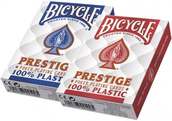 Bicycle F44100 Prestige kort i 100% plast, proffsig
