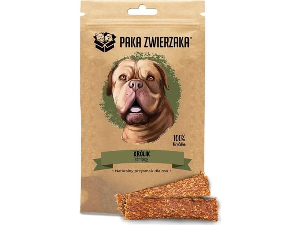 Paka Zwierzaka Przysmaki Strips Kaniini 100% 70g 70g
