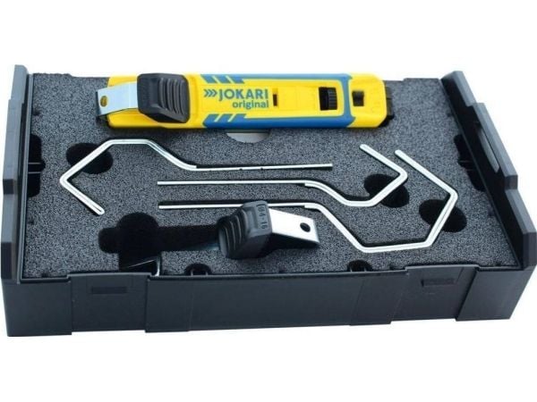 Jokari T71000 Avisoleringskniv Egnet for runde kabler, våtromskabler 8 til 28 mm